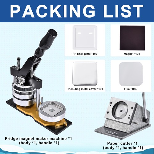 Square magnet machine - square,