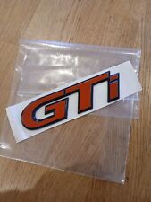Nissan Almera N15 Gti,tailgate badge, new genuine part.