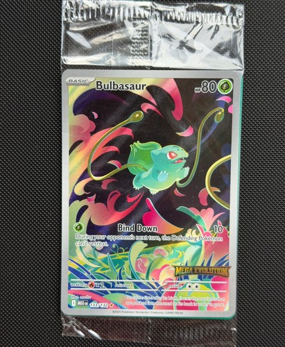 Pokemon card bulbasaur - bulbasaur, mega