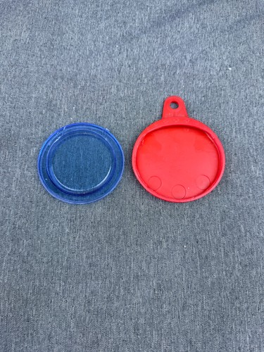 Vintage biemme red tax disc - vintage,