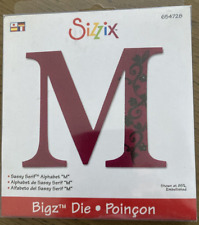 Sizzix Bigz Die. Sassy Serif