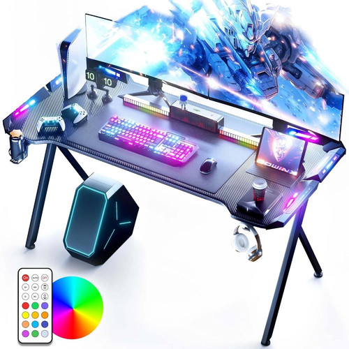 Gaming desk with led - gaming,