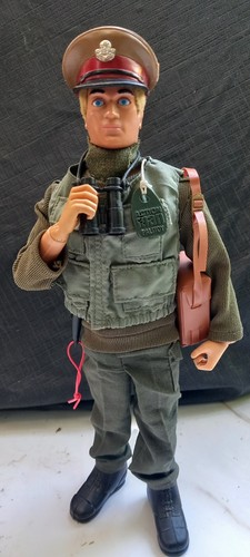 Vintage action man - man, eyes