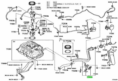 Genuine toyota fuel - toyota, tank