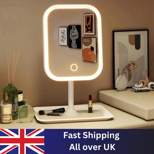 Led makeup mirror with - led,