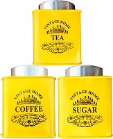 Set tea coffee sugar - 3,