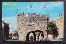 Postcard Used 5 Arches Tenby