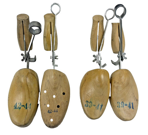 Vintage wooden shoe - vintage,