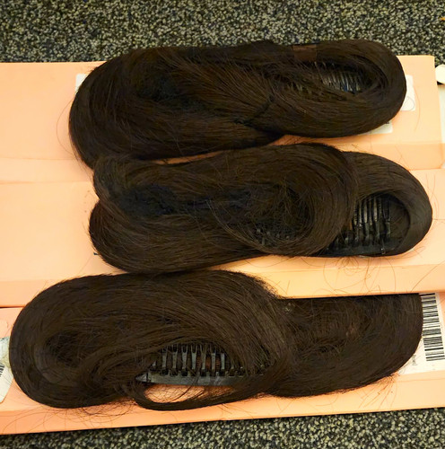 Messy bun hair piece - ,