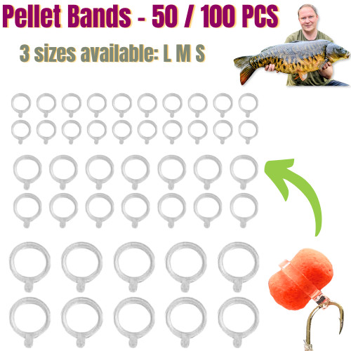 Pellet bait bands - bands,