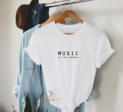 Music the answer shirt - answer, t-shirt