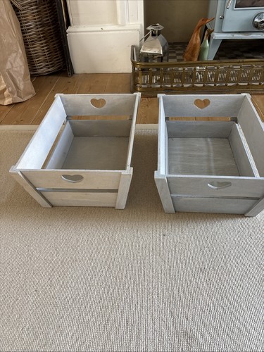 Waitrose wooden boxes - wooden, (hampers