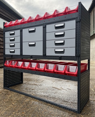 Van racking shelving shelf - van,
