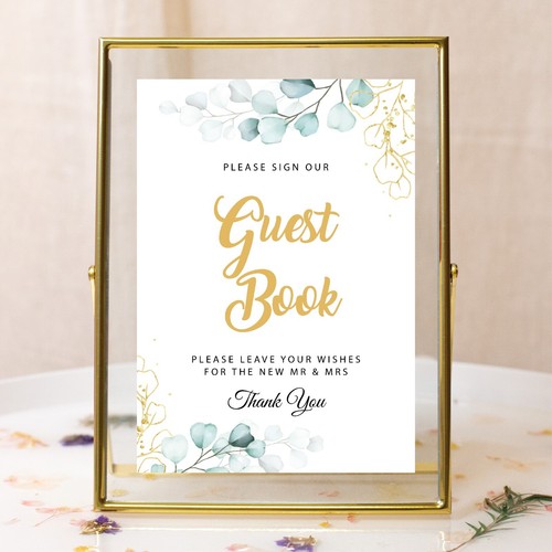 Wedding table sign guest - wedding,