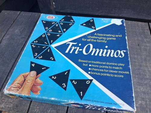 Vintage tri ominos - vintage, game