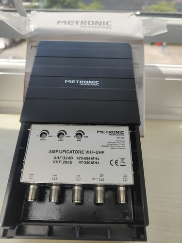 Metronic uhf and vhf signal - uhf,