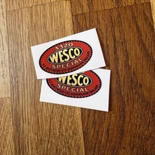 X2 Wesco 3320 Sticker Decal