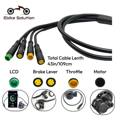 Bafang wiring for 1t4 cable - bafang,
