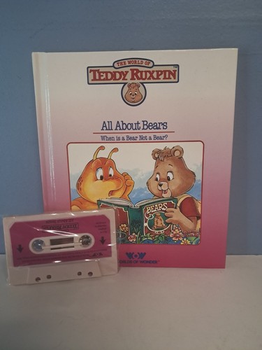 Vtg teddy ruxpin - ruxpin, about