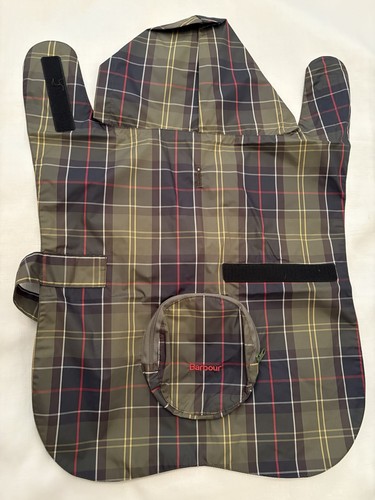 Barbour packable tartan dog - barbour,