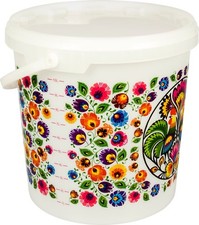 10l Food  grade Bucket  With Handle & Lid, Fermentation, Storage, decorative