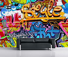 Graffiti boys room Wallpaper