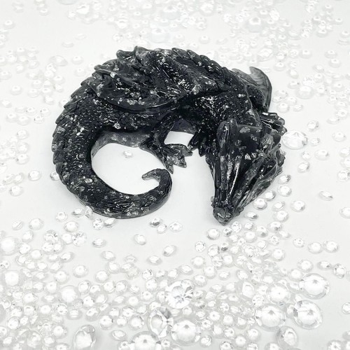 Handmade epoxy resin black - handmade,