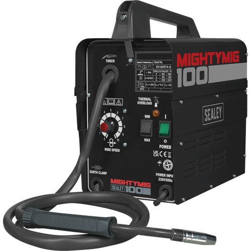 Sealey mightymig100 100amp mig - mightymig100,