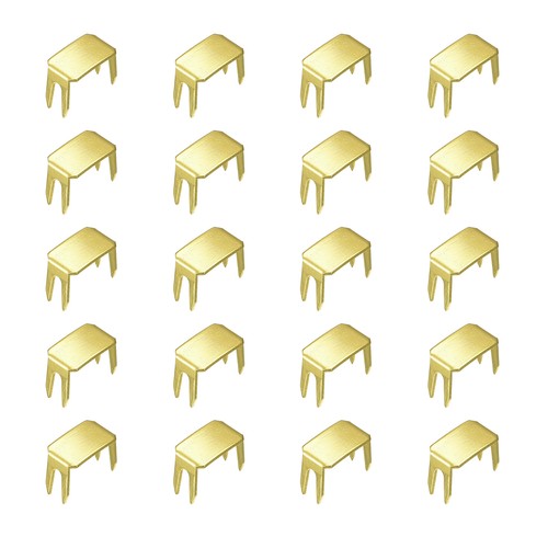 20pcs zipper stoppers - stoppers,, #10
