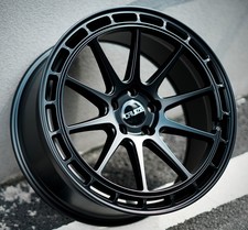 Alloy Wheels 19" Cyclone Toyota Alphard Altezza Chaser Crown CH-R 5x114 Black