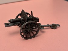 Vintage Crescent Toys 18 Pounder Field Gun Diecast Metal WW1