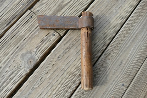Antique tool froe shingle - froe,