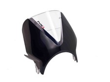 Puig Black Fairing With Clear