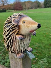 23cm Metal Hedgehog Garden