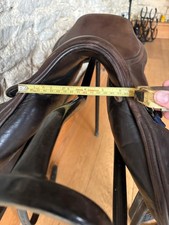 Jaguar Brown Leather Close