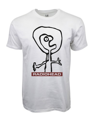 The radio head tee - tee, white