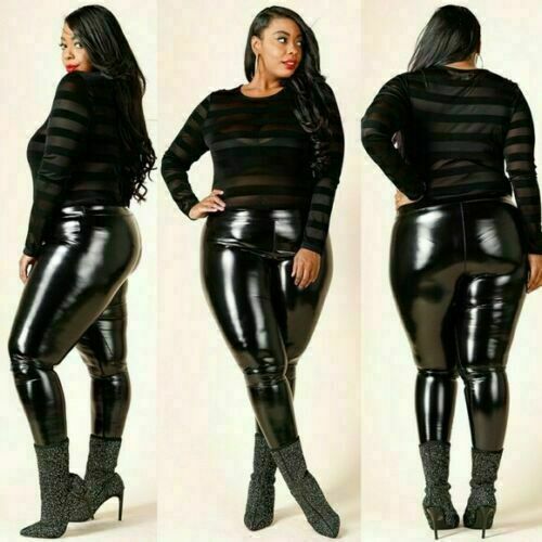 Women plus size pvc - plus, latex