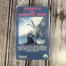 Godzilla vs Monster Zero 1966 Betamax Beta Paramount Horror Kaiju Scifi 1983