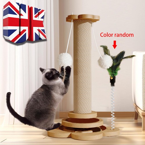 Large cat tree scratching post - scratching,