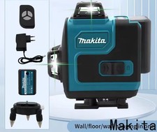 Makita High-Precision 16-Line 360° Green Laser Self-Levelling Construction Tool