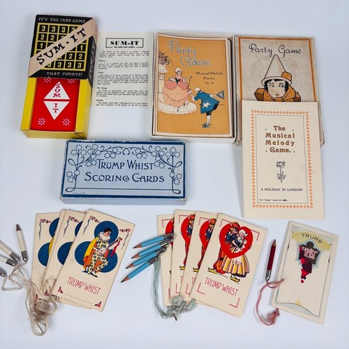 Card games trump - games, whist