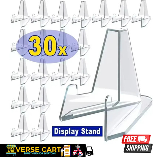 30x clear acrylic trading - clear,