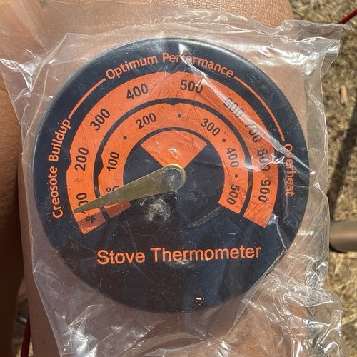 Magnetic stove thermometer - magnetic,