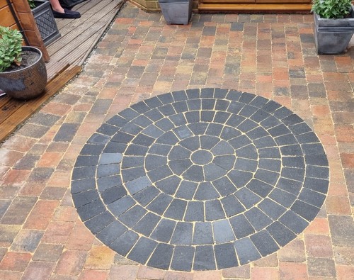 Circle kit tumbled block - kit:,