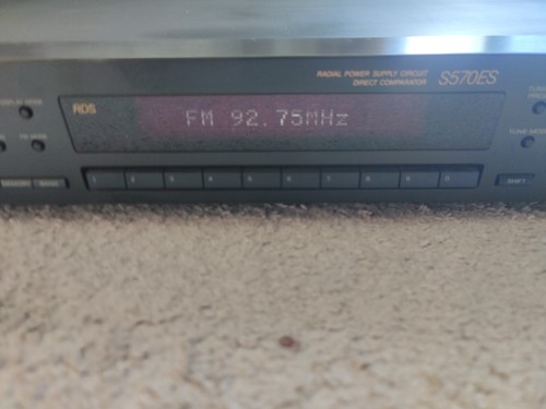 Sony s570es stereo - s570es, tuner