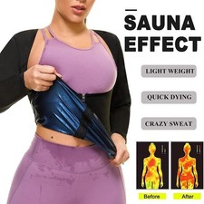 Long Sleeve Women Sauna Suit