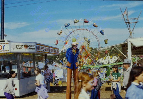 1988 35mm slide stilt walker - slide,