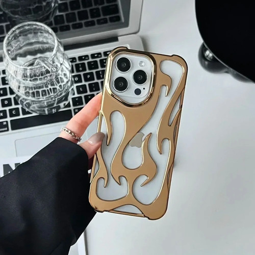 Flame pattern phone - pattern, case