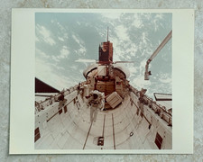 Space Shuttle Challenger STS-41-C Astronaut EVA Photo #1 on Kodak Paper