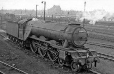 PHOTO  LNER A3 PACIFIC NO. 60056 CENTENARY AT YORK NORTH LOCOMOTIVE YARD 1960